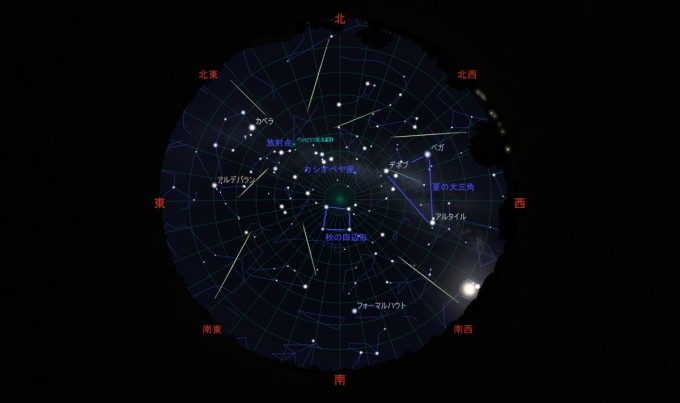 ペルセウス座流星群00