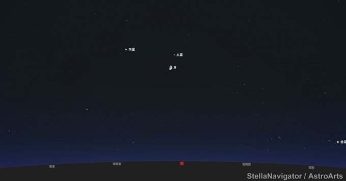 10月14日19時星図