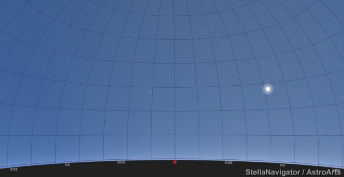 11月8日14時19分広域星図