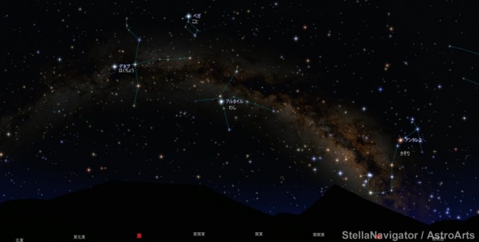 21時30分東南星図