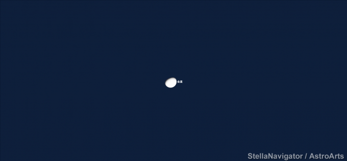 5月19日金星拡大星図