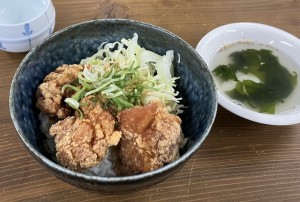 唐揚げ丼
