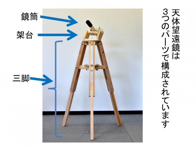 架台・三脚のつくりかた説明1