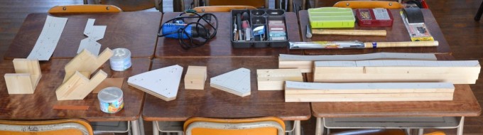 架台三脚工作部品セット写真 (2)