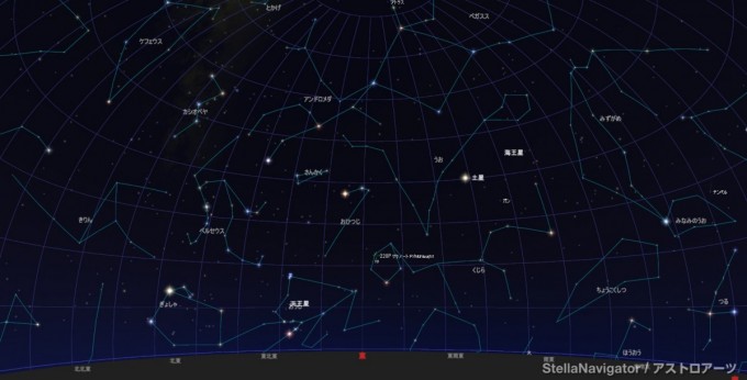 0220pマックノート彗星